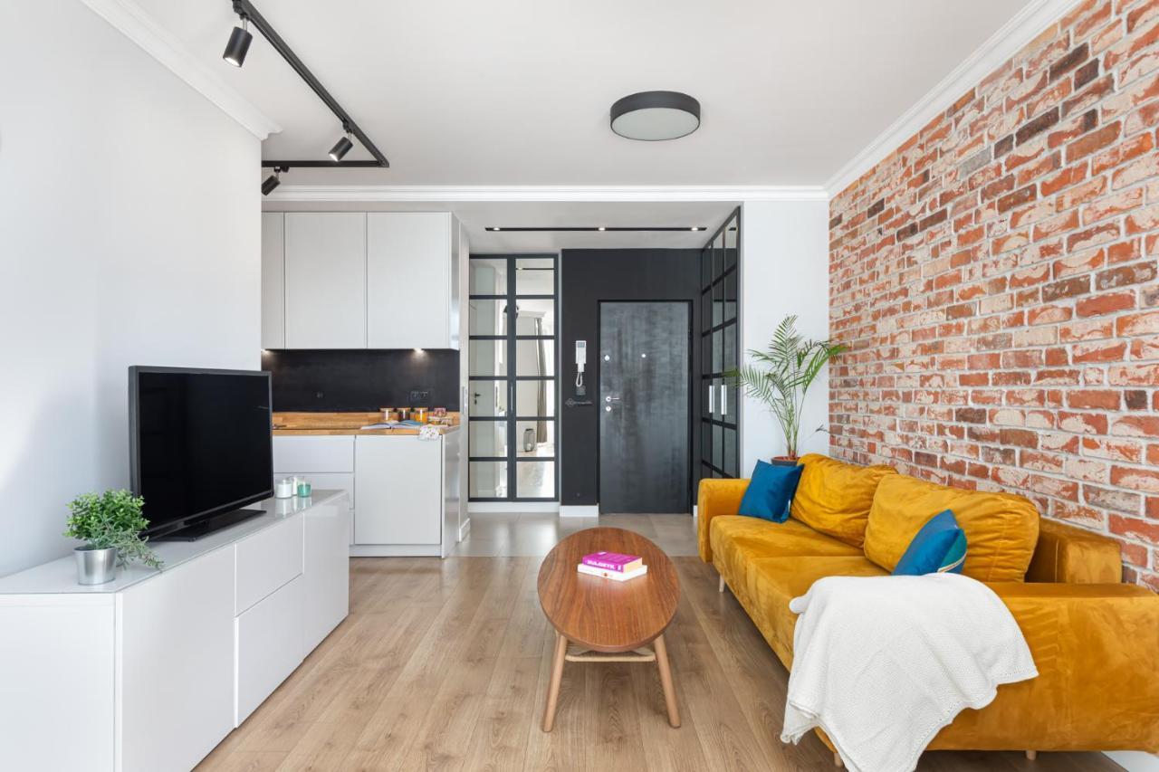 Stylowy Apartament Z Pieknym Widokiem Na Miasto Warszawa Zewnętrze zdjęcie